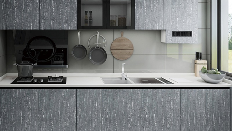 solid surface kitchen countertop